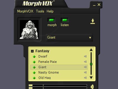 Fantasy Voices - MorphVOX Add-on
