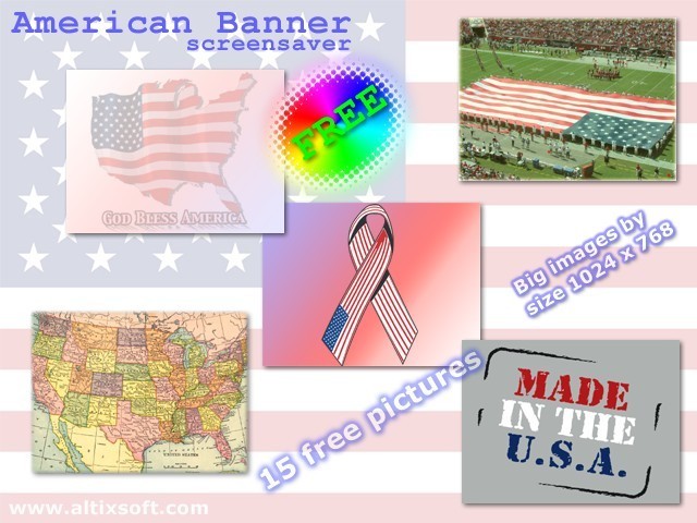 American Banner Screensaver