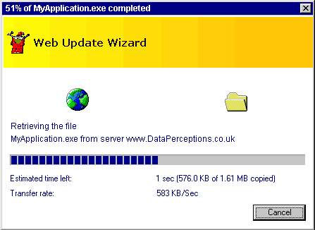 Web Update Wizard