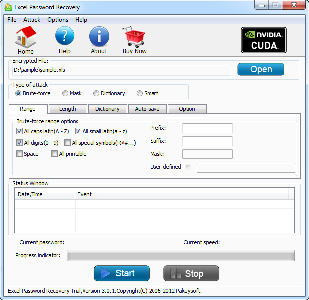 Pakeysoft Excel Password Recovery