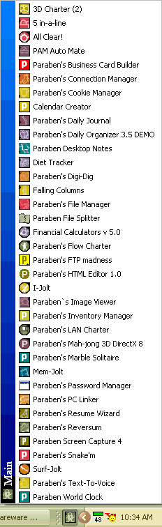 Paraben's Easy Access