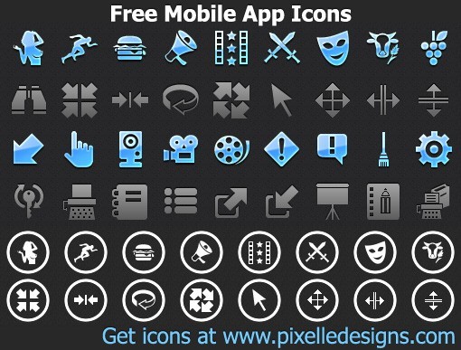 Free Mobile App Icons