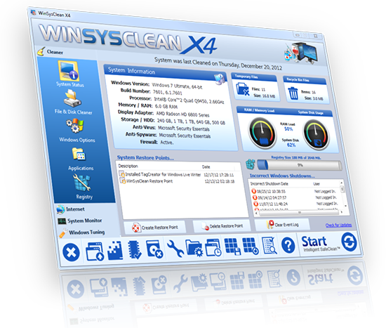 WinSysClean X4