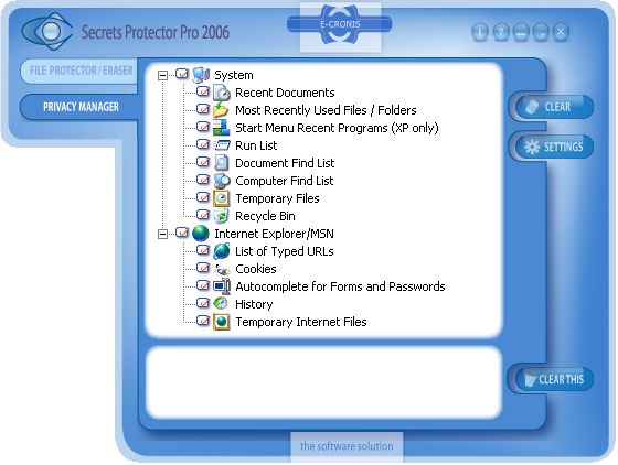Secrets Protector Pro 2005