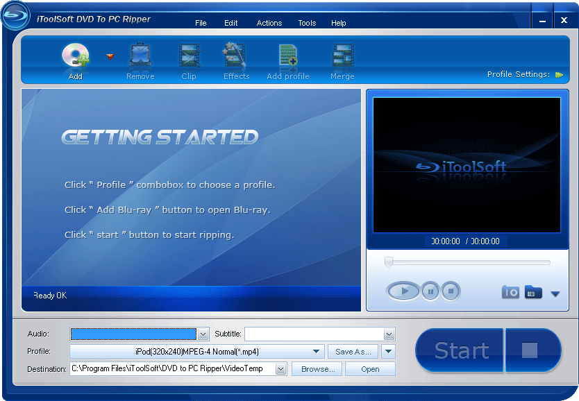 iToolSoft DVD to PC Ripper