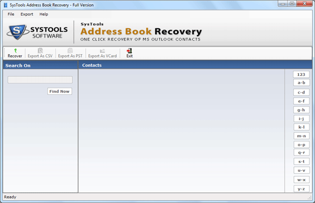 Best Address Book Recovery Software
