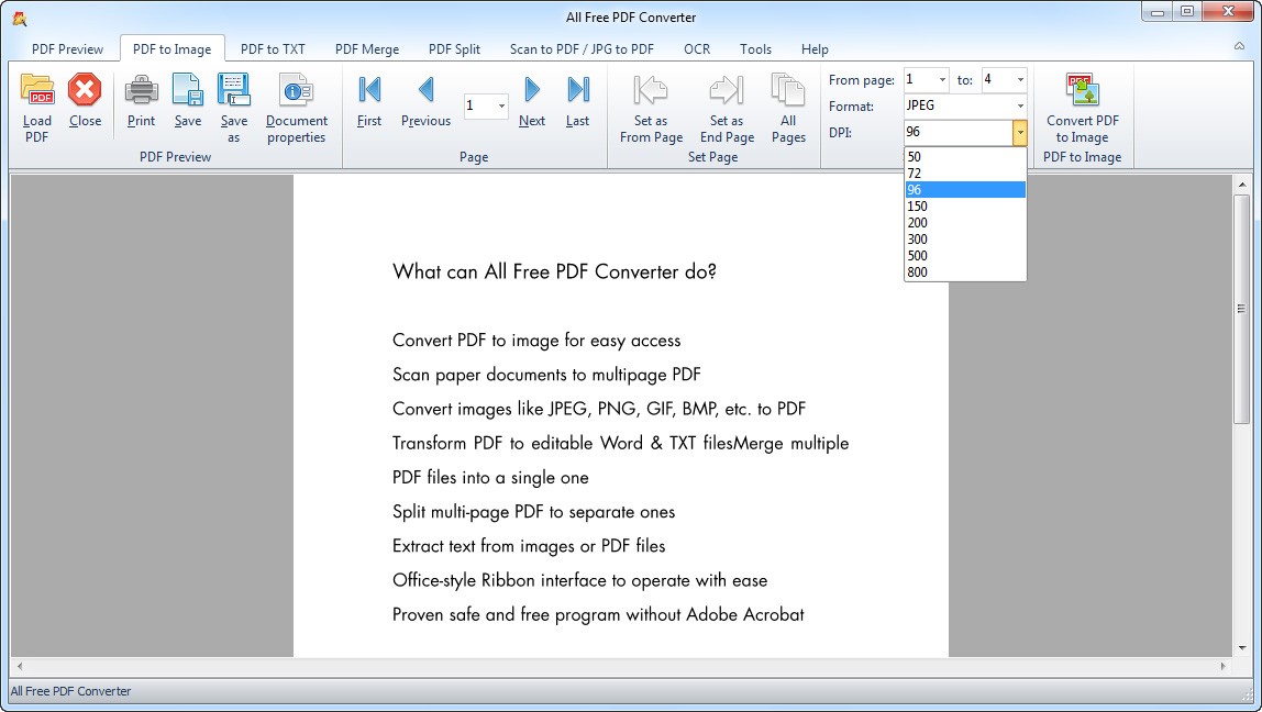 All Free PDF Converter