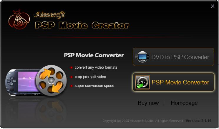 Aiseesoft PSP Movie Creator