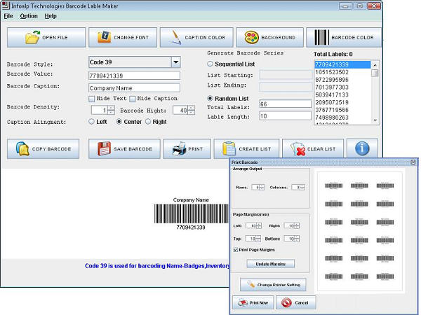 barcode image generator. 2D Barcode Generator