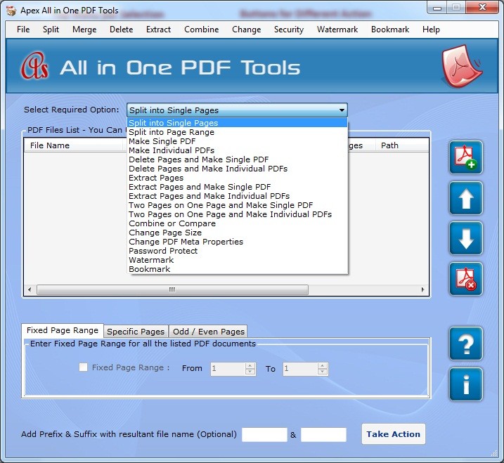 Apex PDF Page Extractor