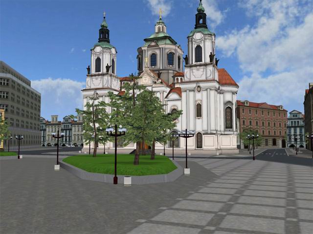 Prague Old Town Square 3D