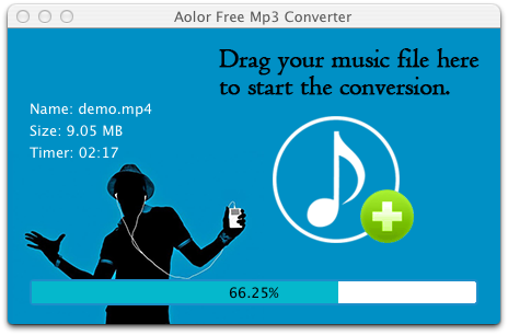 Aolor Free MP3 Converter for Mac