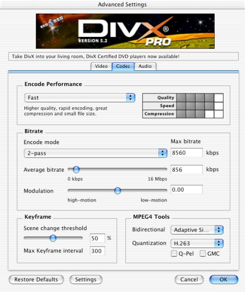 DivX Pro Video Bundle for Mac OSX