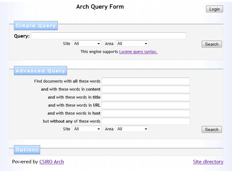 Arch Search Engine