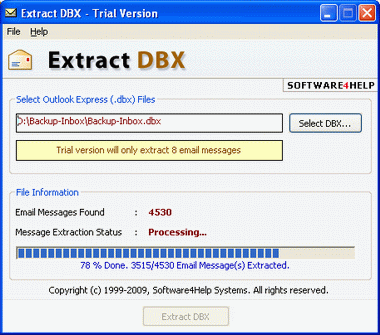 Extract DBX Professional