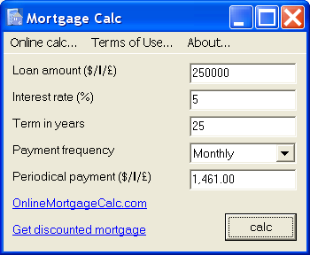 MortgageCalc