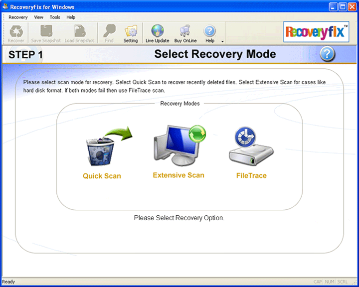 RecoveryFix for Windows