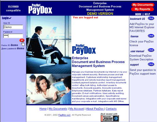 PayDox l Enterprise Document and Business Process Management System