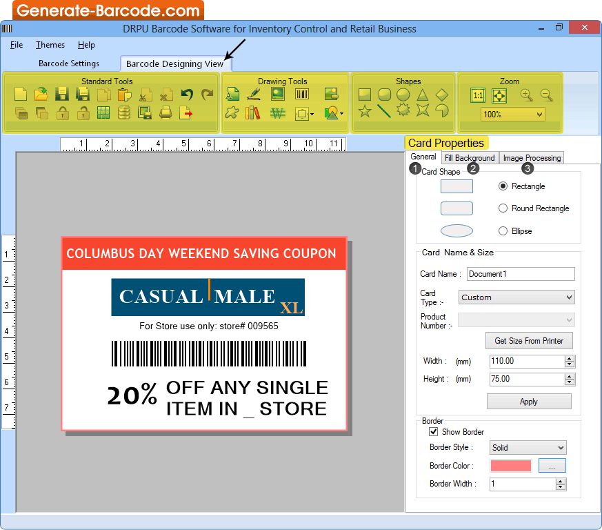 Inventory and Retail Barcode Software