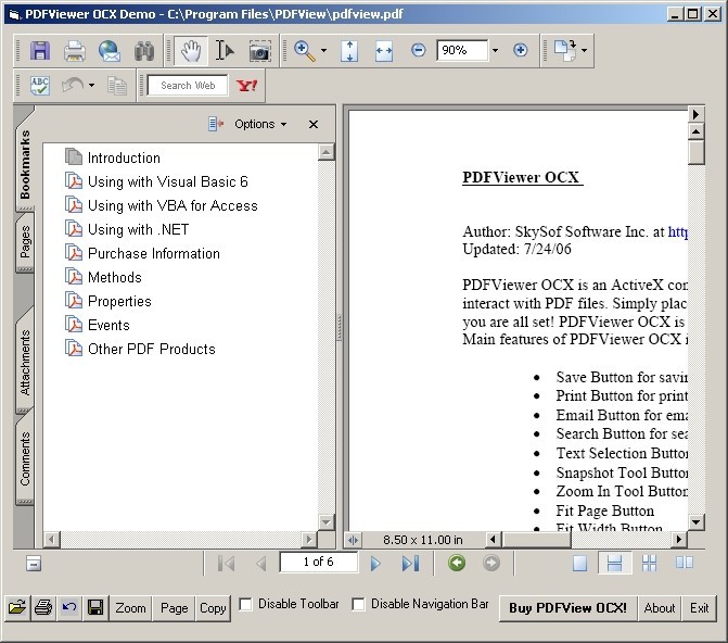 PDFViewer OCX