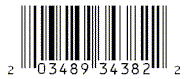 UPC, EAN, JAN and ISBN Barcode Fonts