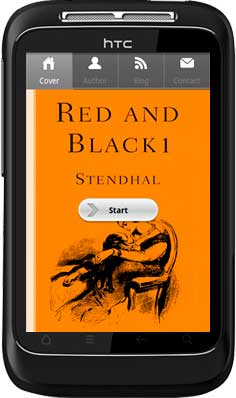 APPMK- Free Android book App Red and Black