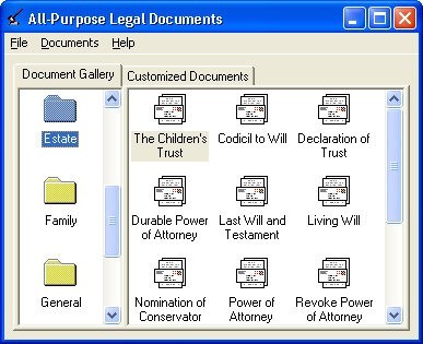 All-Purpose Legal Documents