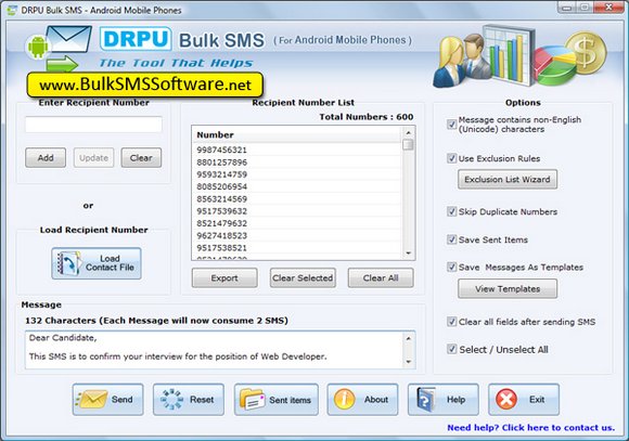 Android PC SMS