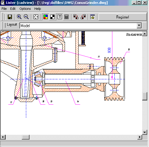 CAD View Plugin for Total Commander