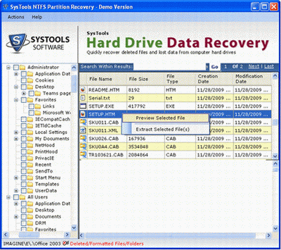 Data Recovery Software for Windows 7