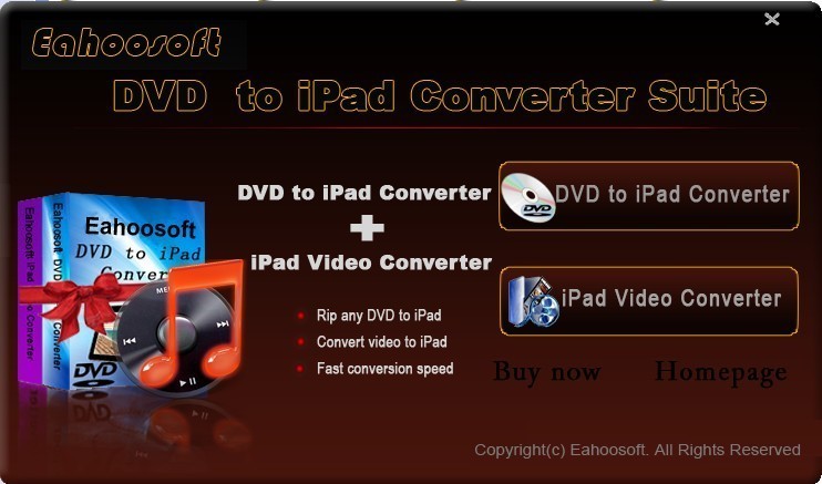 Eahoosoft iPad Converter Suite