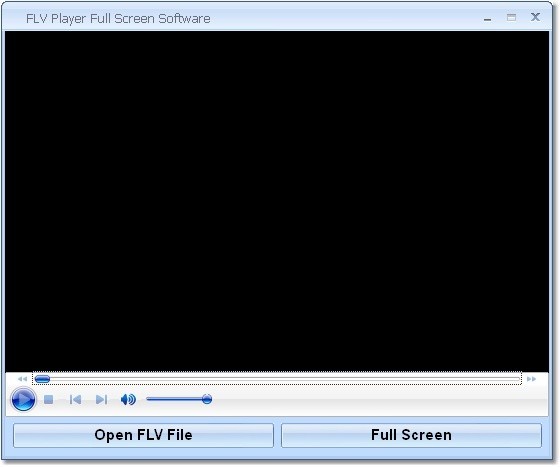 FLV Player Full Screen Software