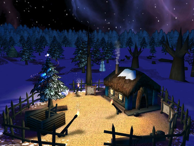 Fairy Christmas Day 3D Screensaver