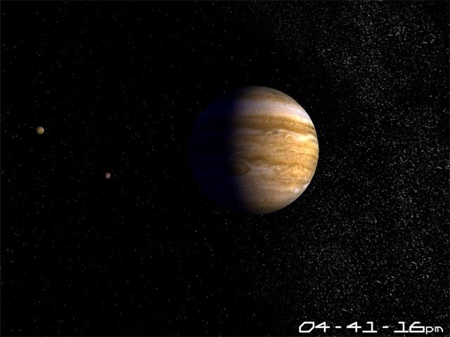 Free 3D Jupiter Screensaver