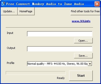 Free Convert Monkey Audio to Zune Audio