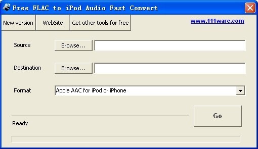 Free FLAC to iPod Audio Fast Convert