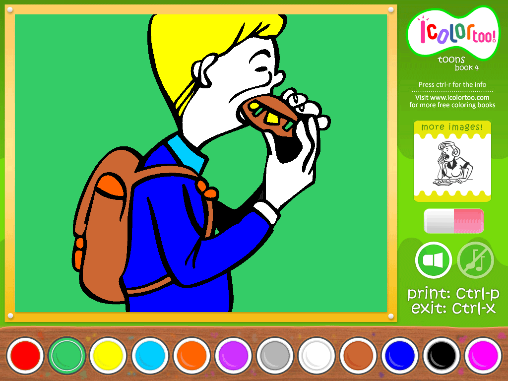 I Color Too: Toons 4
