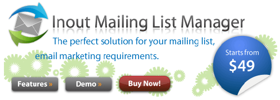 Inout Mailing List Manager