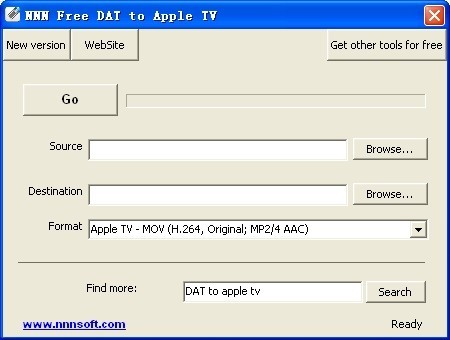 NNN Free DAT to Apple TV