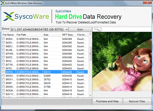 Recover Files From Hard Drive