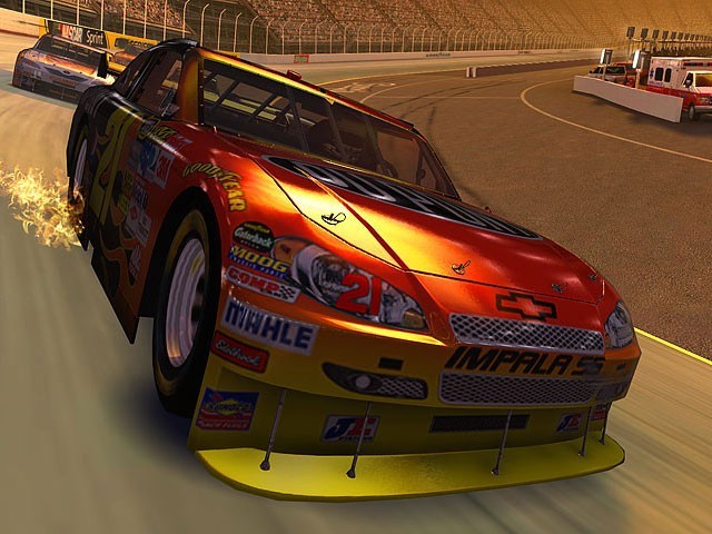 Stock Car Racing 3D Screensaver