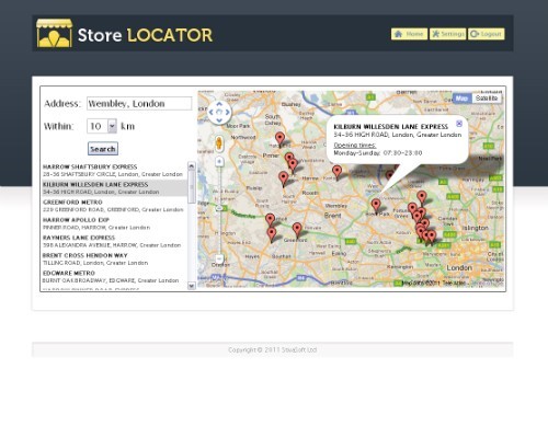 Store Locator Script by StivaSoft