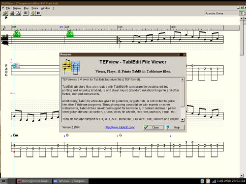 TEFview for Mac OS X