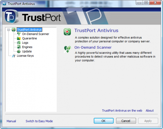 TrustPort Antivirus USB Edition 2010