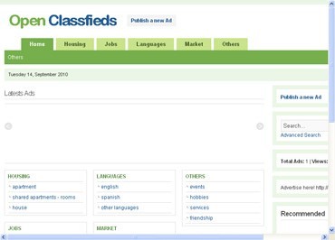 Webuzo for OpenClassifieds