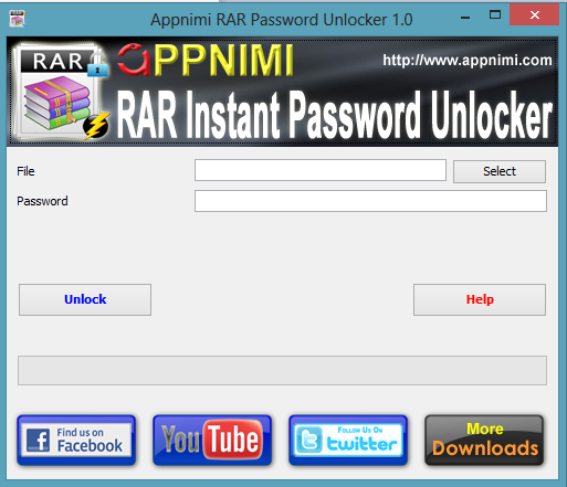 Appnimi Rar Instant Password Unlocker
