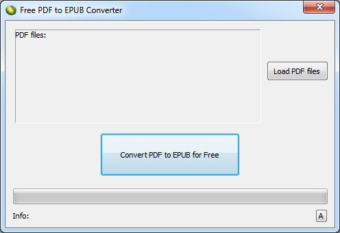 LotApps Free PDF to EPUB Converter