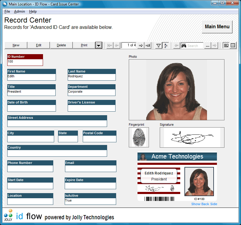 ID Flow Photo ID Card Software