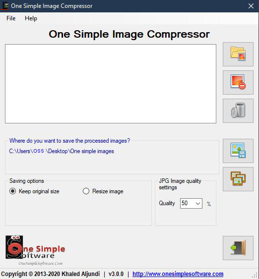 One Simple Image Compressor