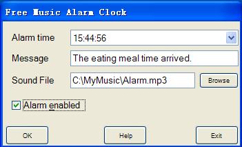 Free Music Alarm Clock